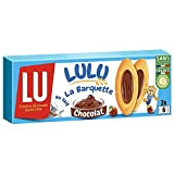 LULU La Barquette Chocolat Noisettes - Gâteau Moelleux Idéal pour le Goûter - 1 Paquet (120 g)
