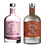 Lyre's Pink London Cosmopolitan Ensemble sans alcool (Paquet de 2) Pink London (Style gin rose & Orange Sec (Style Triple ...
