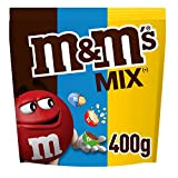 M&M's MIX - CRISPY, CHOCO, PEANUT - Chocolat de noel - Sachet de chocolat à partager - (1 x 400g)