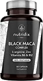 Maca Noire 1.200 mg par dose - Extrait Équivalent à 24.000 mg de Concentré de Plante de Maca 20:1 - ...