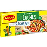 Maggi Bouillon Kub Légumes Sel Réduit (12 Cubes) 120g