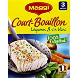 Maggi Court - Bouillon Légumes & Vin Blanc (3 Sachets) - 150g