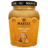 Maille Moutarde Au Miel Bocal, Recette Gourmande et Parfumée, 230g - Lot de 4