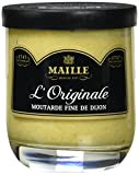 Maille Moutarde Fine de Dijon l'Originale Forte Verrine 165 g - Lot de 3