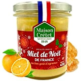 Maison Crétet | Miel de Noël | Miel de France | Au bon goût d'agrumes | Pot verre | Miel ...