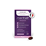 Manhaé - Ménopause - Complément alimentaire ménopause sans hormones - Confort & bien-être pendant la ménopause - Acide folique, Oméga ...