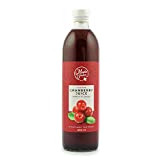 MapleFarm - Jus de canneberge sans sucre ajouté 500ml - 100% pur - Cranberry juice - Concentré de canneberge - ...