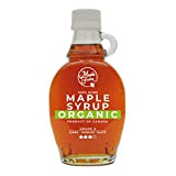 MapleFarm - Pur Sirop d'érable BIO Catégorie A, Foncé - goût robuste - 189 ml (250 g) - Organic maple ...