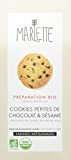 MARLETTE - Préparation Bio pour Cookies aux pépites de chocolat et sésame - Préparation bio - Matières premières locales - ...
