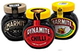 Marmite Collection Limited Edition XO Chilli (Dynamite) et Classic Original Lot de 3