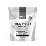 Marque Amazon - Amfit Nutrition Protéines en Poudre de Lactosérum (Whey) 1kg - Fraise (précédemment PBN)