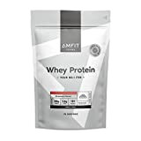 Marque Amazon - Amfit Nutrition Protéines en Poudre de Lactosérum (Whey) 2.27kg - Fraise (précédemment PBN)