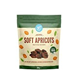 Marque Amazon - Happy Belly Abricots biologiques, lot de 8 x 200 g