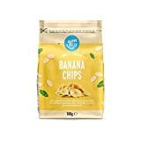 Marque Amazon - Happy Belly Chips de banane, 7x100 g
