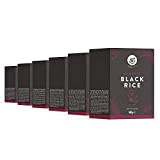 Marque Amazon - Happy Belly Select Riz noir, 500g x 6