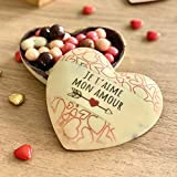 Maxi coeur surprise grand modèle je t'aime mon amour coffret sophia - Chocolat saint valentin - surprise saint valentin cadeau ...