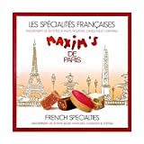 Maxim's de Paris | Assortiment de 32 spécialités françaises | Caramels, pâtes de fruits, calissons et nougats