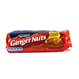 Mcvitie's - Biscuits au gingembre Ginger Nuts - lot de 3 paquets de 250 g