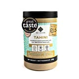 Med Cuisine Tahini – Pâte de graines de sésame 100 % naturelles grillées, d'origine unique, végétalienne, sans gluten, sans arachides, ...