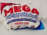 Mega Marshmallows – Extra Large – 600 g – Parfait pour barbecue, rôti, cuisson, smores et snacks
