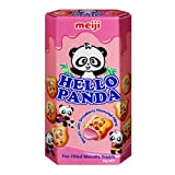 Meiji Bonjour Panda Fraise Biscuits 50gm