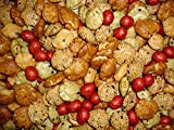Mélange apéritif King Mix 1 kg | Craquelins de Riz | Assortiment d'Arachides, graines de sésame, maïs et du blé ...