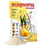 Mélange de smoothie aux fruits d'été - Ananas, mangue, pomme - Poudre de smoothie naturelle - Kit de smoothie délicieuse ...