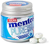 Mentos - Chewing-Gum Mentos Pure Fresh Frost - Chewing-Gum Sans Sucres - Peppermint, menthe Extra Fort - Dure Longtemps - ...