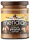 Meridian Peanut Butter Crunchy, Organic 280g by Meridian