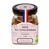 Miel Gingembre Bio - Miel Français - Pot de 125g