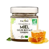 Miel Pur Vitaé au Ginseng et Gelée Royale Bio - Immunité & Vitalité. Certifié Agriculture Bio. Fabrication française.