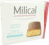 Milical 6 Barres Minceur Hyperprotéinées - Noix de Coco