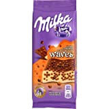 Milka waves - billes enrobées de caramel 90g