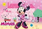 Minnie Mouse Disney - Papier Comestible pour Gâteau d' Anniversaire - Décoration pour Gâteau en Feuille d’Azyme - A5