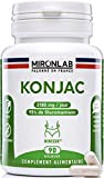 MIRONLAB Konjac Pur 3180 mg/j | Coupe-faim, perte de poids, équilibre du cholestérol | Complément alimentaire minceur puissant pour maigrir ...
