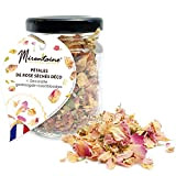 MIRONTAINE Pot BIO Pétales Rose Séchés Décoration Alimentaire Naturelle pour Pâtisserie Déco Comestible & Végétale 4,5g - 412