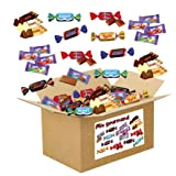 Mix gourmand - Assortiment de mini chocolats Mars, Snickers, Bounty, Twix, Milka, Daim, Toblerone (250)