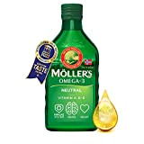 Moller’s ® | Huile de foie de morue oméga 3 | Compléments alimentaires oméga-3 avec EPA, DHA, vitamines A, D ...
