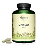 Moringa Oleifera BIO Vegavero® | 1800 mg par Dose | 270 Gélules | Sans Additifs | Source Naturelle de Vitamines, ...