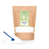 MSM Poudre Vegavero® | 1 Kg de Soufre Organique Pur à 99,9% | Sans Additifs & VEGAN | Méthylsulfonylméthane | ...