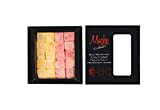 Mughe Gourmet Turkish Delight with Rose and Lemon Mix Flavours 7 Oz Small Size Snacks Gift Box w. No Nuts ...