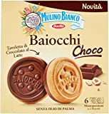 Mulino Bianco Baiocchi choco Lot de 3 biscuits au chocolat, biscuits à la brasserie et barres au chocolat au lait ...