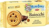 Mulino Bianco Baiocchi Chocolat Râteau Biscuits Gâteau avec Chocolat 336gr Multi Package Snack
