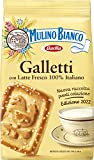 Mulino Bianco Biscotti Frollini Galletti avec Lait Frais, 350g
