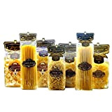 Multipack Pasta di Gragnano IGP - Calamarata, Paccheri Rigati, Fusilloni, Linguine, Spaghetti, Farfalloni, Cavatappi 500gr x 7