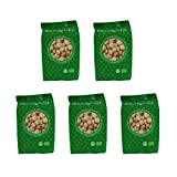 Mundo Feliz - Lot de 5 sachets de noix de macadamia bio non grillées, 5 x 100 g