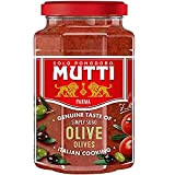 Mutti Lot de 6 sauces pour pâtes à la tomate - Olive - 400 g