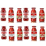 Mutti Salsa Pronta Lot de 12 bouteilles de sauce tomate 100 % italienne 12 x 300 g