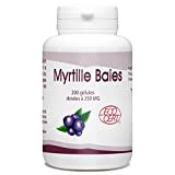 Myrtille Baies Bio - 250 mg - 200 gélules