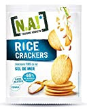 N.A! Nature Addicts - Rice Crackers Sel de Mer - Crackers Fins de Riz, Légers et Craquants - 65% de ...